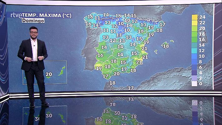 Precipitaciones fuertes en las islas canarias, que serán persistentes en los nortes de las islas de mayor relieve