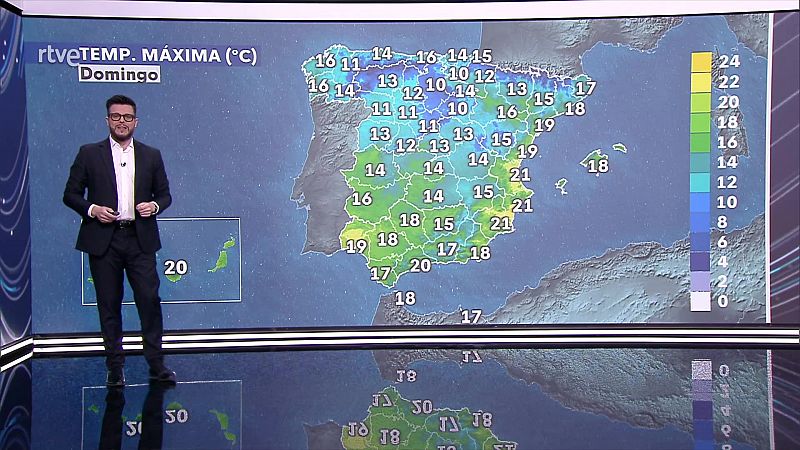 Precipitaciones fuertes en las islas canarias, que serán persistentes en los nortes de las islas de mayor relieve - ver ahora