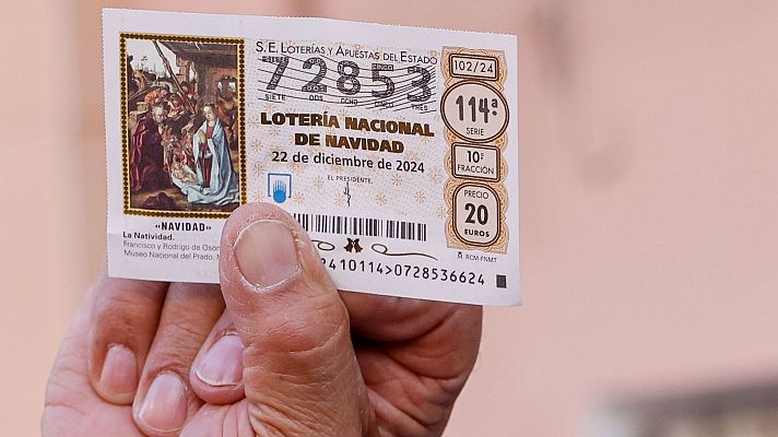 Telediario Fin de Semana - ¿Qué hacer si nuestro décimo de la Lotería de Navidad ha resultado premiado?