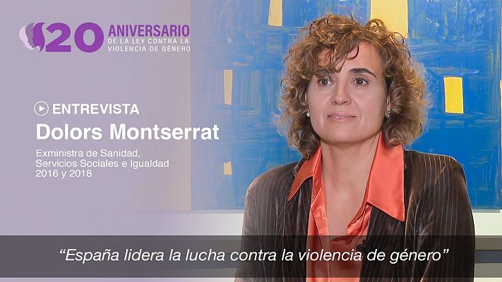  - Dolors Montserrat, exministra de Igualdad: “España lidera la lucha contra la violencia de género”