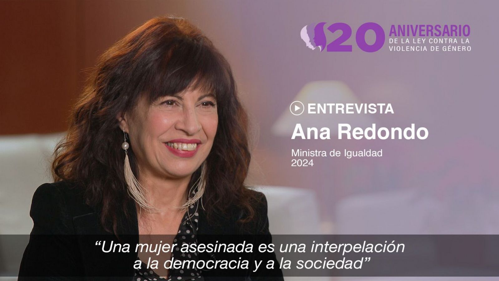 Entrevista | Ana Redondo, ministra de Igualdad