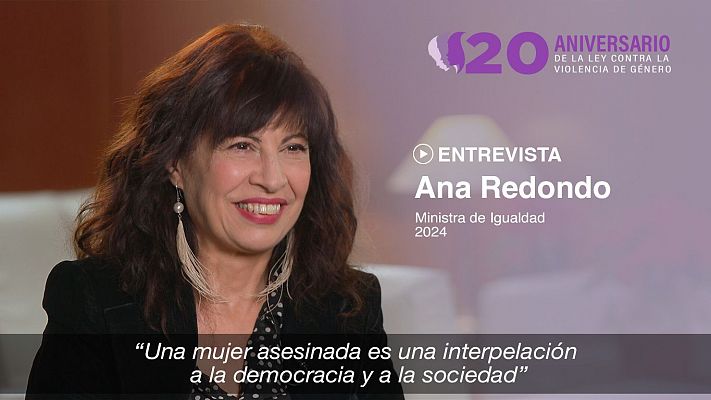 Ana Redondo, ministra de Igualdad: “Una mujer asesinada es una interpelación a la democracia y a la sociedad”