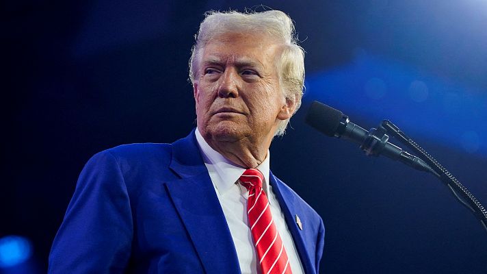 Telediario 1 - Trump no oculta sus ambiciones territoriales de cara a su regreso a la Casa Blanca