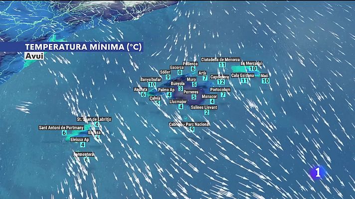 Informatiu Balear - El temps a les Illes Balears - 24/12/24