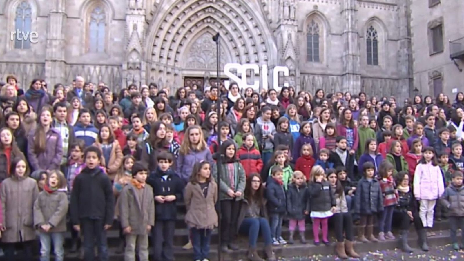 Arxiu TVE Catalunya - Cantada de nadales de corals infantils de catalunya del SCIC