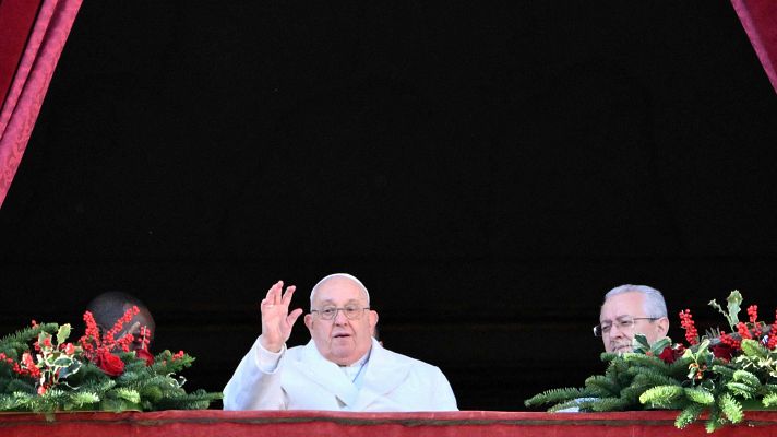 Informativo 24h - Francisco pide "silenciar las armas" en Ucrania, Palestina y Sudán en la bendición 'Urbi et Orbi'