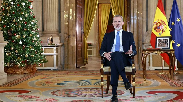 El rey cambia la Zarzuela por el Palacio Real para el mensaje de Navidad