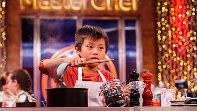 El primer arroz de Nico en MasterChef Junior 11