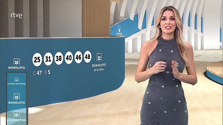 Loterías - Sorteo de la Bonoloto del 25/12/24