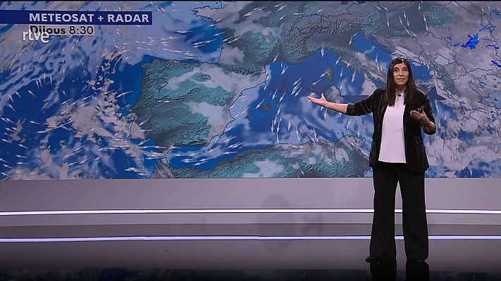 El temps - Sant Esteve: sol, boira, núvols, plugims, ambient fred i humit