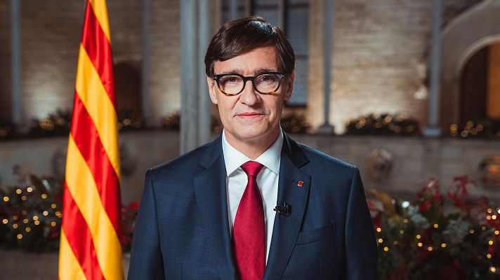 Telediario 1 - Illa defiende "la paz y el diálogo" en su primer discurso de Navidad