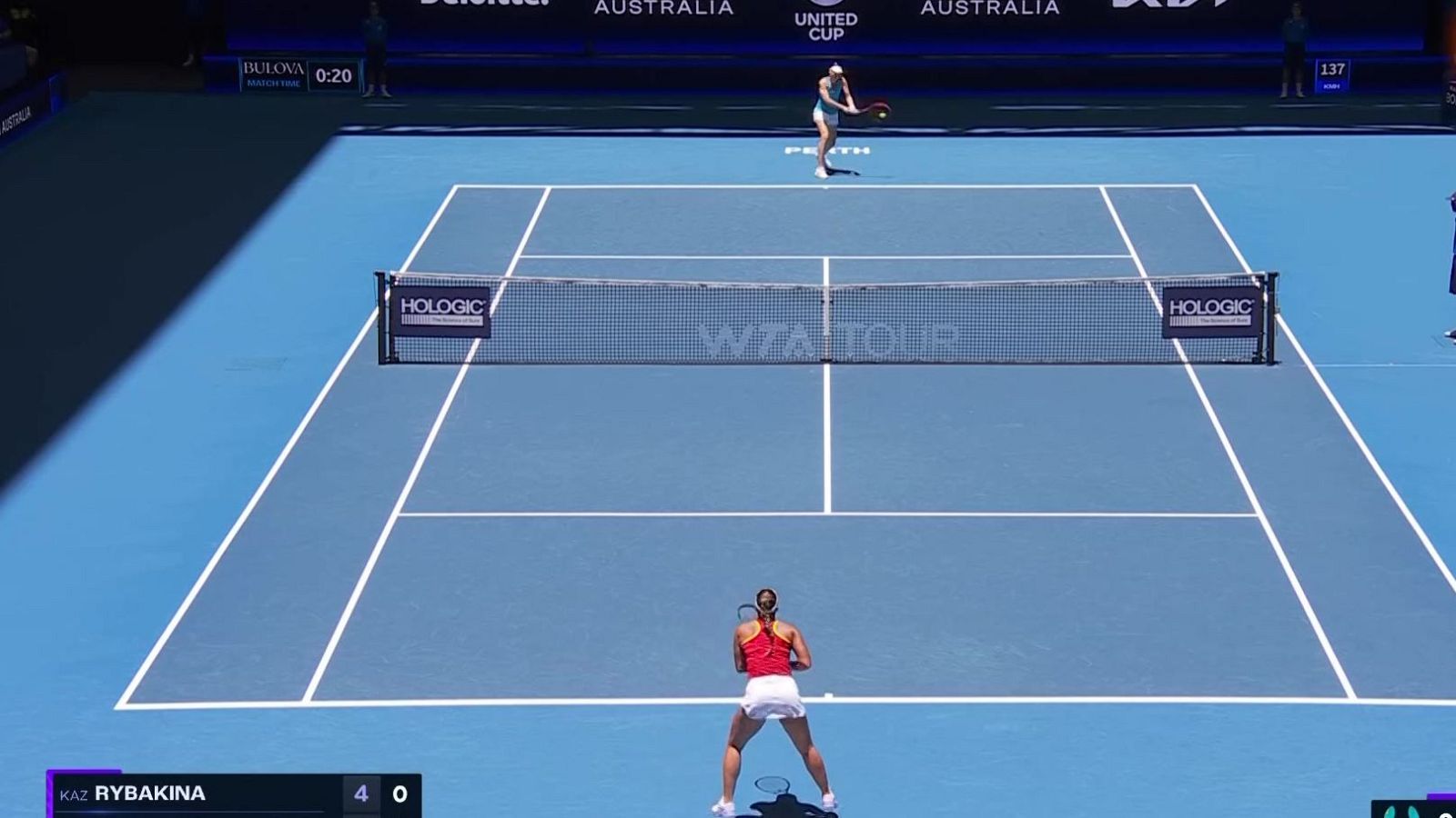 Tenis - United Cup. 1ª ronda: Kazajistán - España. Individual Femenino - ver ahora