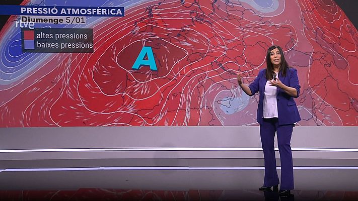 L'anticicló es queda, almenys fins a Reis