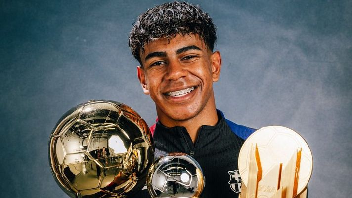 Telediario 1 - 2024, el año de Lamine Yamal: "Me faltan títulos con el Barça, es lo que más ilusión me hace"