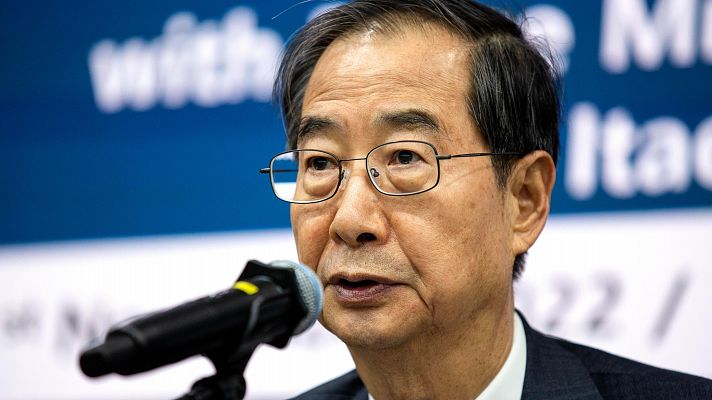 Telediario 2 - El Parlamento surcoreano destituye al presidente interino y ahonda la crisis institucional