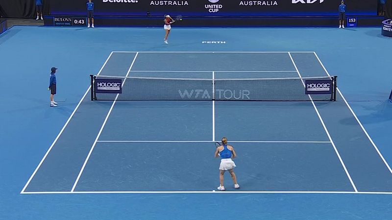 Tenis - United Cup: Grecia - Espaa. 1 ronda partido individual femenino - ver ahora