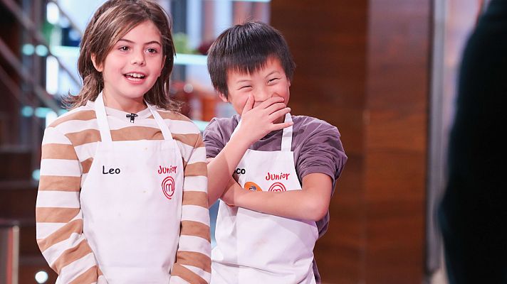 Leo y Nico preparan un súper ceviche en MasterChef