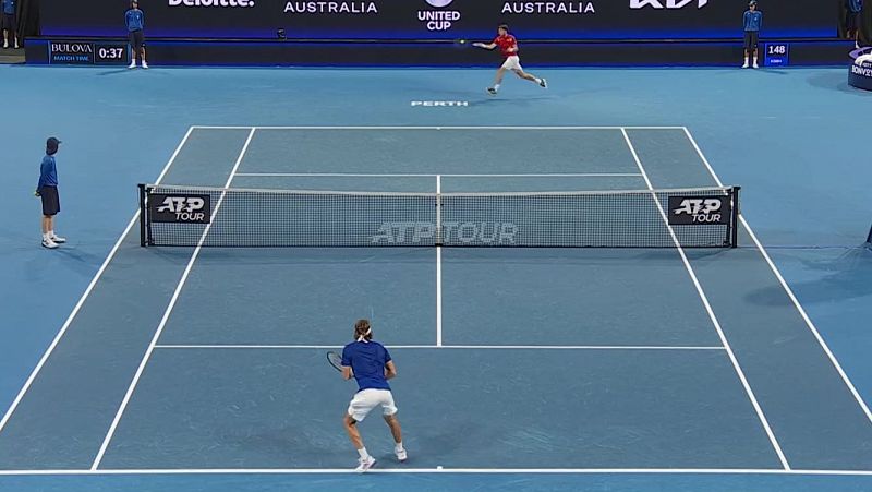 Tenis - United Cup: Grecia - Espaa. 1 ronda partido individual masculino - ver ahora