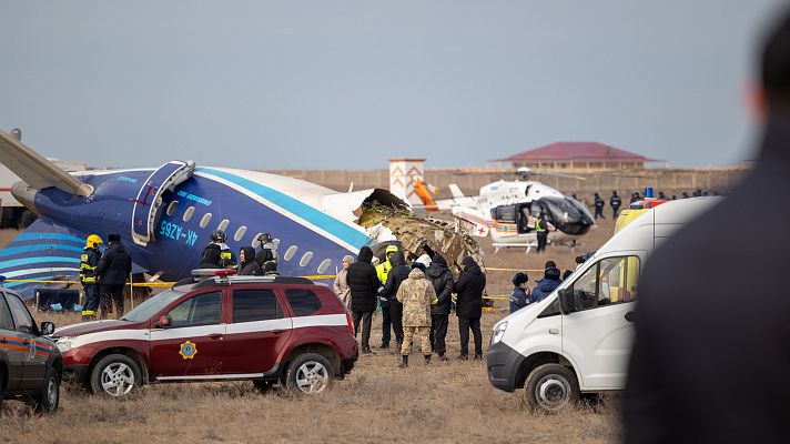 Putin pide disculpas por el "trágico incidente" del avión azerbaiyano