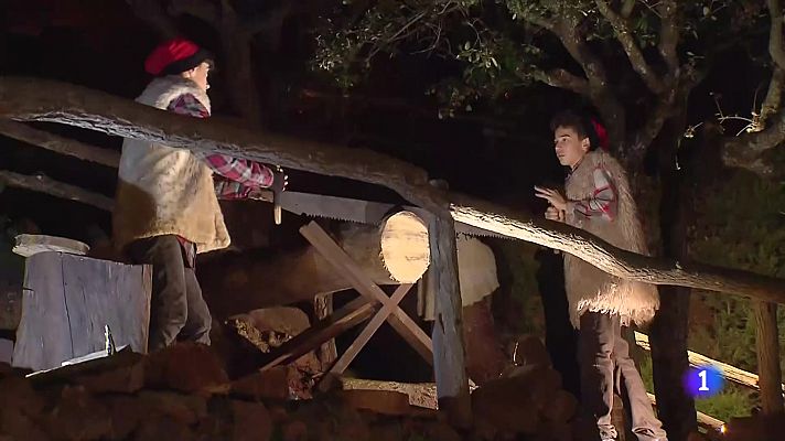 L'Informatiu - El pessebre de Corbera de Llobregat és el més antic de Catalunya