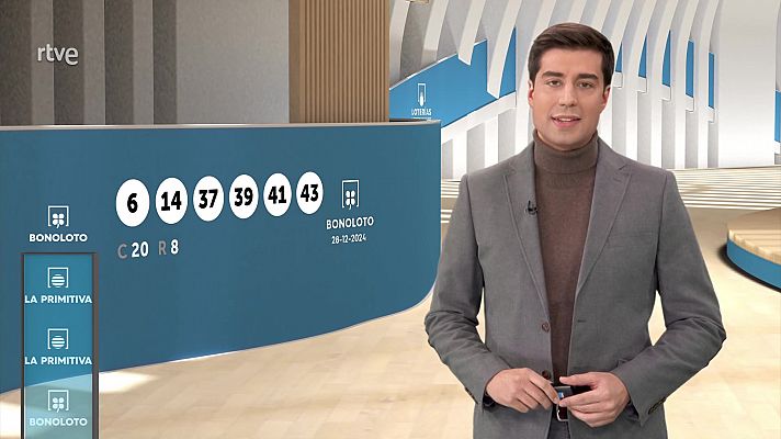 Loterías - Sorteo de la Bonoloto y Primitiva del 28/12/2024