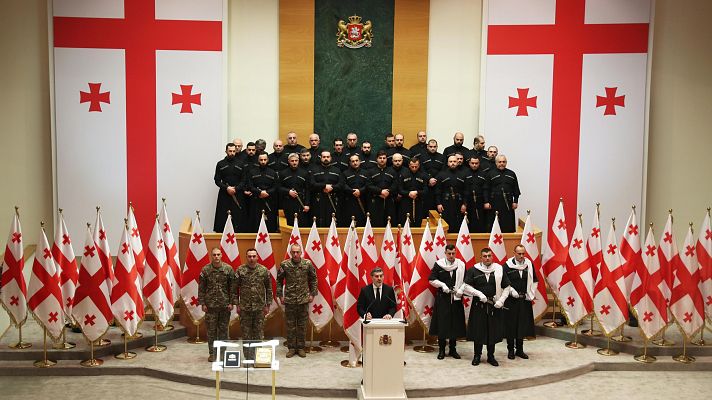 Telediario Fin de Semana - Mijaíl Kavelashvili, nuevo presidente de Georgia en medio de fuertes protestas