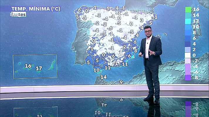 El tiempo - Posibles intervalos de vientos fuertes en Estrecho y Alborán