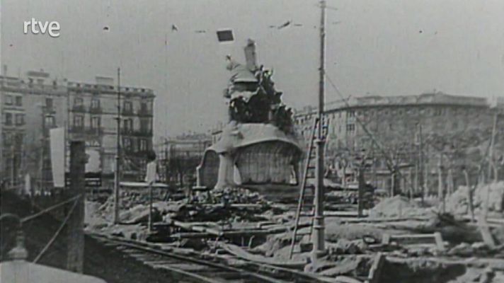 El metro de Barcelona y el Tibidabo en 1929