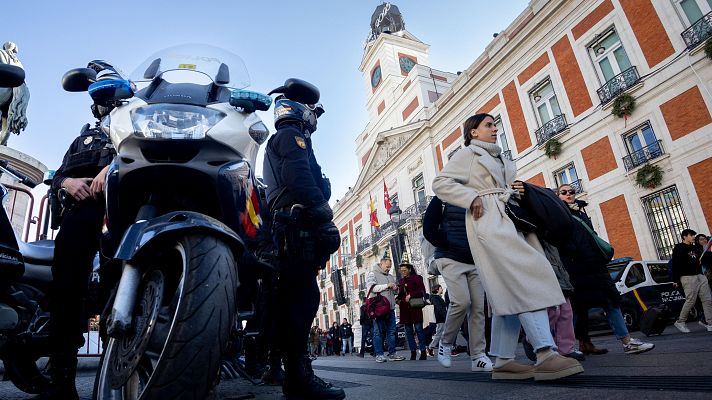 Más agentes, controles y drones en el dispositivo en Sol para garantizar la seguridad en preúvas y Nochevieja