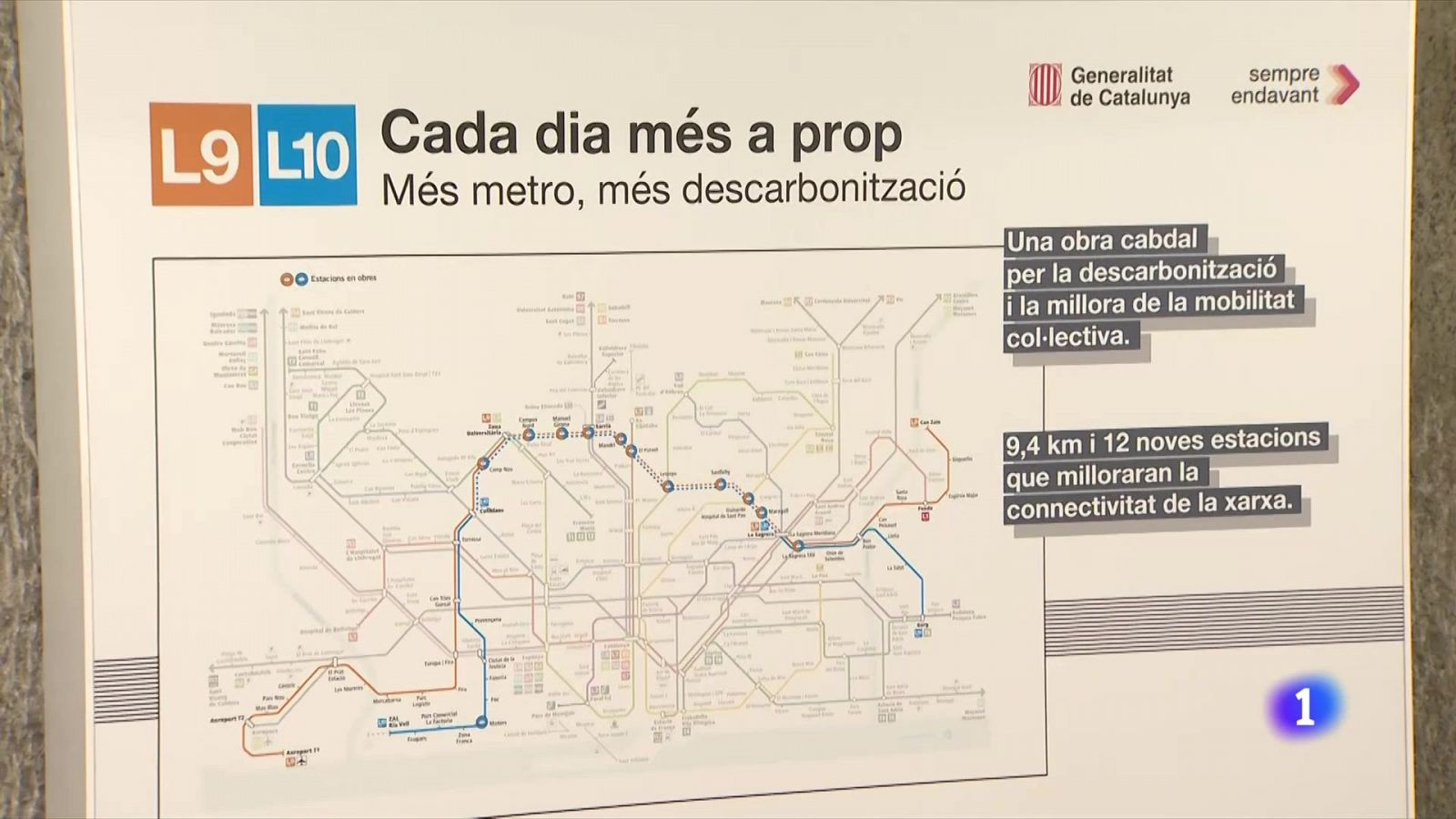 100 anys del primer trajecte de metro a Barcelona - L'Informatiu | Veure
