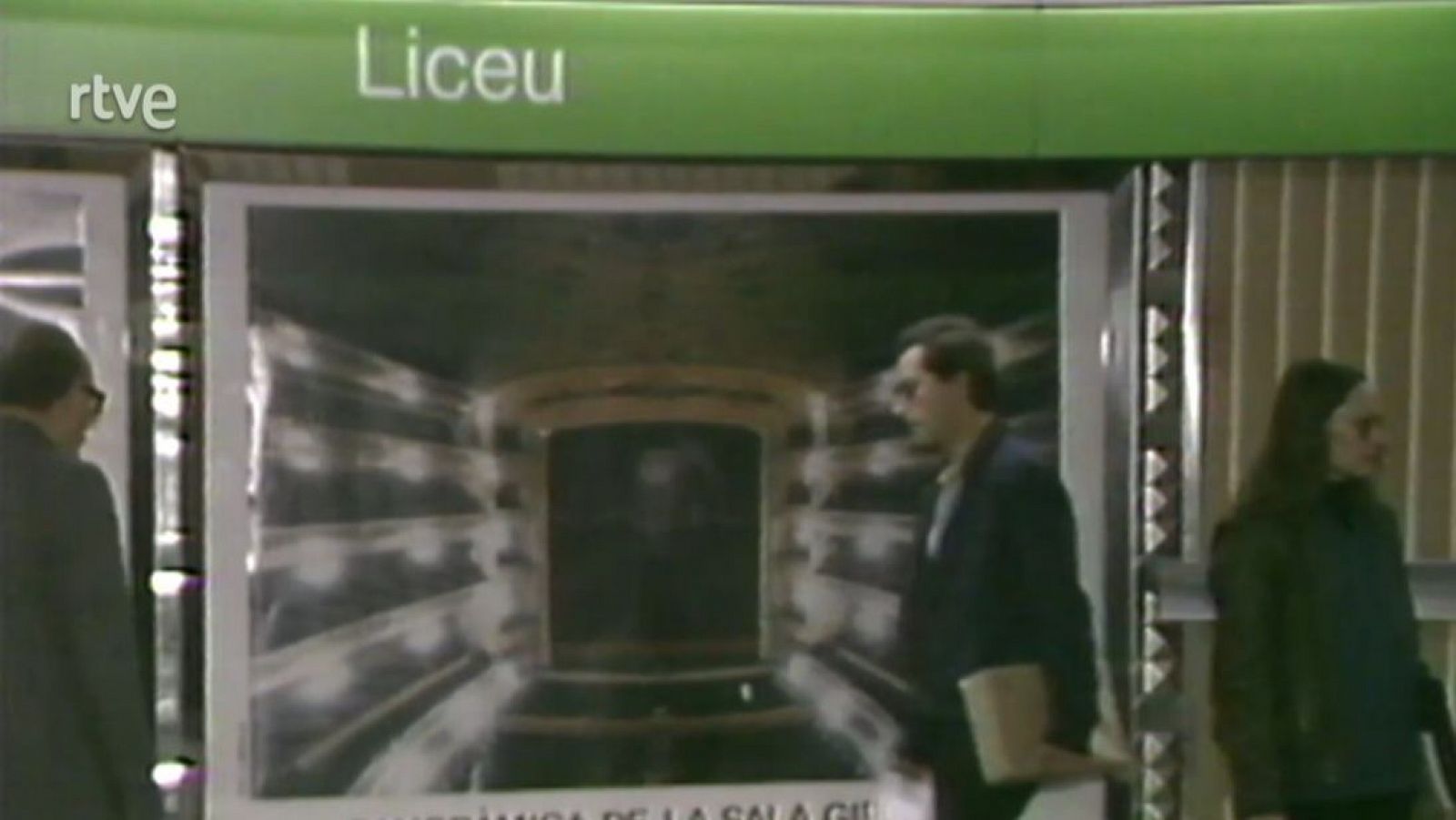 Liceu, primera estació singular del metro de Barcelona - arxiu