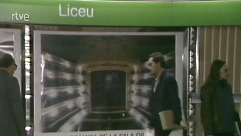 Arxiu TVE Catalunya - Liceu, primera estació singular del metro de Barcelona