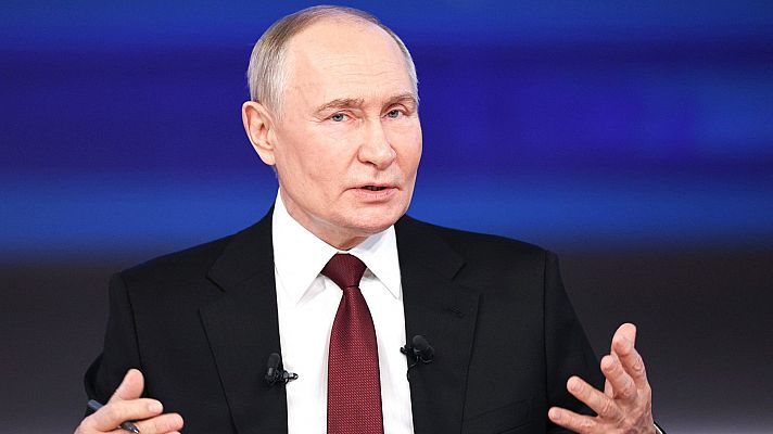 Telediario 2 - Putin cumple 25 años en el poder