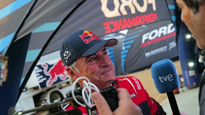  - Carlos Sainz, satisfecho con las pruebas del 'Raptor' a dos días del comienzo del Dakar