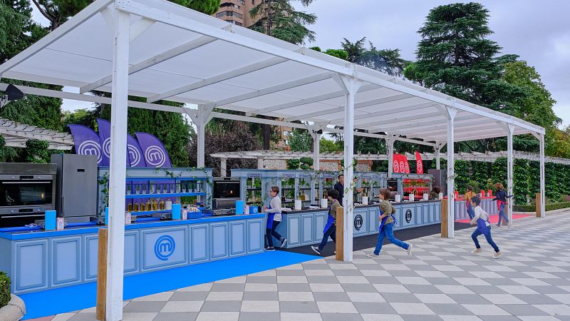 Así se hizo el exterior del Parque de El Retiro en MasterChef Junior 11