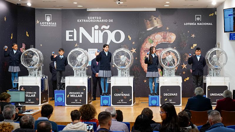 El 66777, tercer premio de la Lotería del Niño 2025