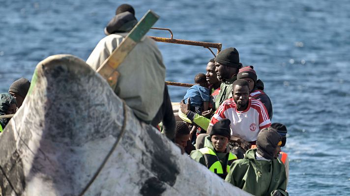 Telediario 2 - 2024 se consolida como uno de los años en que más migrantes han llegado a España