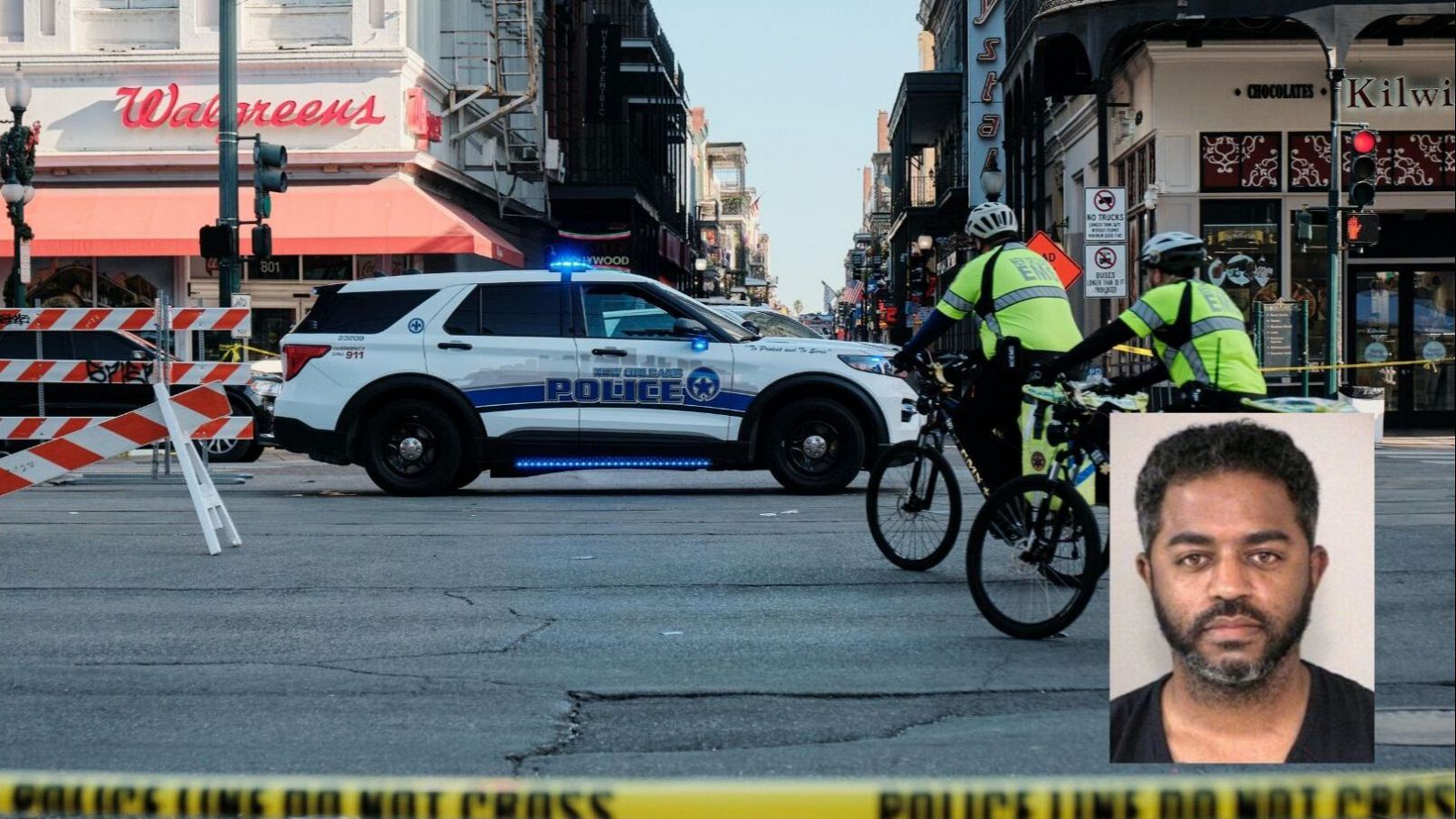 Las autoridades identifican al autor del atropello en Nueva Orleans | Ver