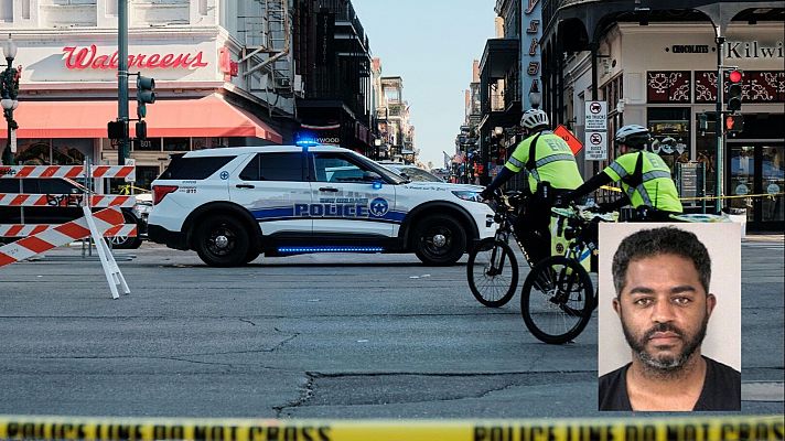 Las autoridades identifican al autor del atropello masivo en Nueva Orleans