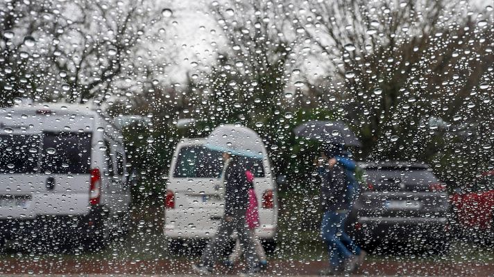 Lluvias fuertes en el Cantábrico y Galicia