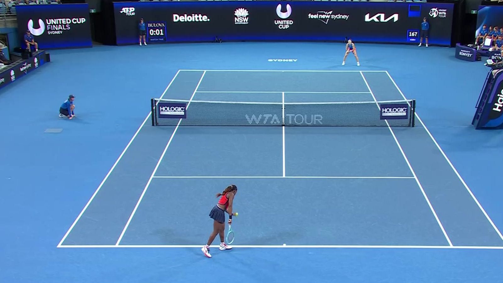 Tenis United Cup - 2ª Semifinal: Estados Unidos - Chequia - Partido individual femenino - ver ahora