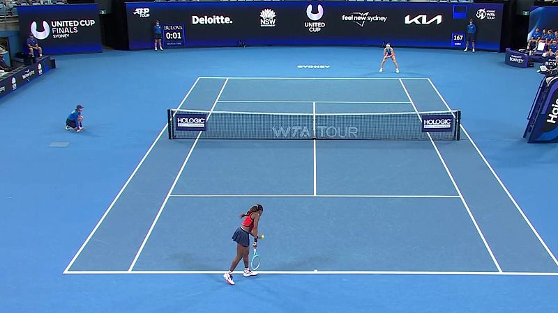 Tenis United Cup - 2 Semifinal: Estados Unidos - Chequia - Partido individual femenino - ver ahora
