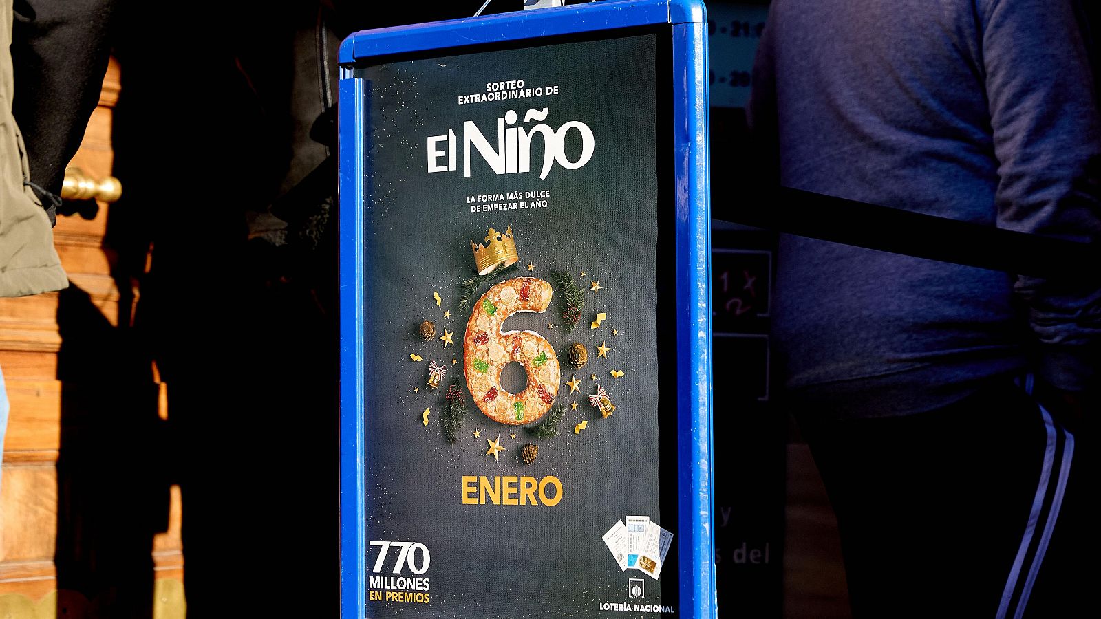 Probabilidad de que toque un premio en la lotería del Niño