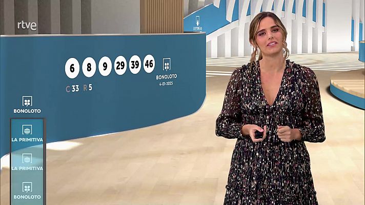 Loterías - Sorteo de la Bonoloto y Primitiva del 04/01/2025