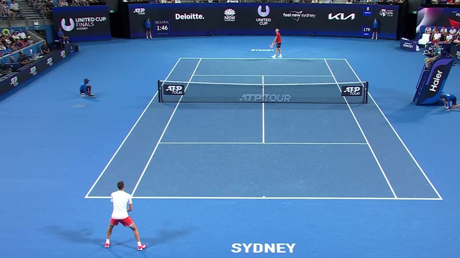 Tenis United Cup - Final: Estados Unidos - Polonia - Partido individual masculino - ver ahora