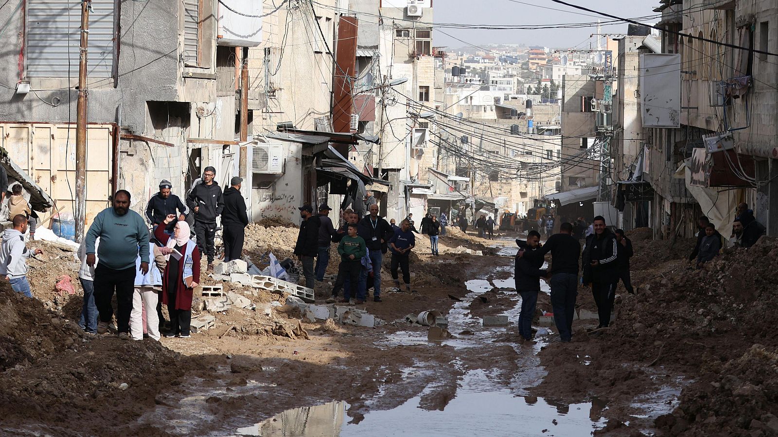 Más de 1.000 viviendas dañadas en Tulkarem, Cisjordania, tras el paso de la armada israelí