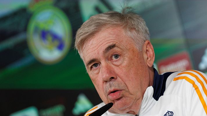 Telediario Fin de Semana - Ancelotti, a RTVE: ''Jugamos contra un rival con mucha ilusión, hay que respetar la competición''