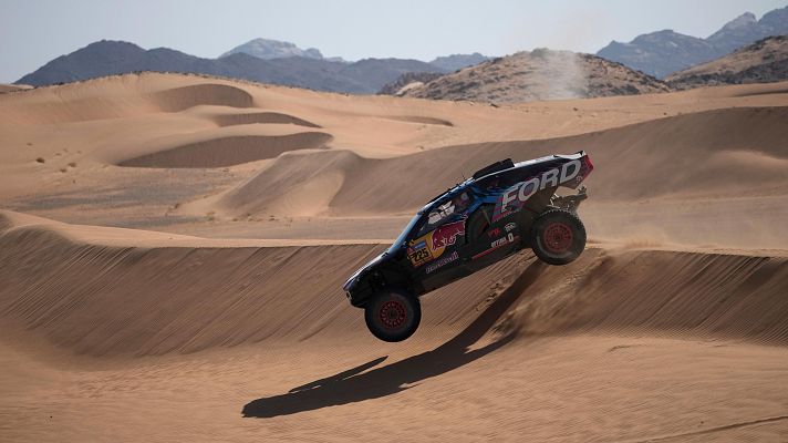 Telediario Fin de Semana - Sainz sufre un accidente y pierde casi todas las opciones de ganar