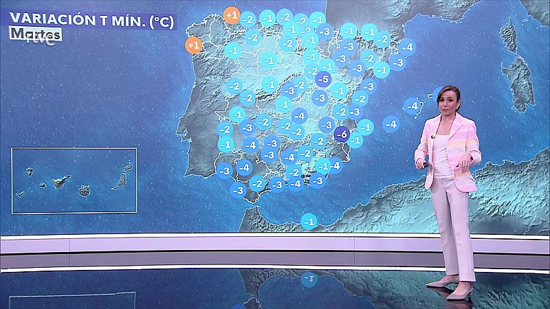 Precipitaciones persistentes y fuertes en Galicia y Cádiz, acompañadas de tormentas con granizo pequeño - ver ahora