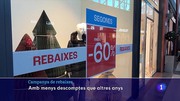 Els comerciants encaren amb optimisme les rebaixes d'hivern després d'una bona campanya de Nadal